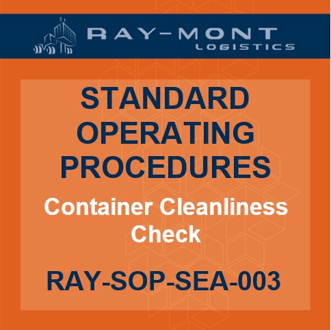 RAY-SOP-SEA-003 Container Cleanliness Check