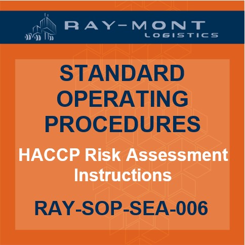 RAY-SOP-SEA-006 HACCP Risk Assessment Instructions
