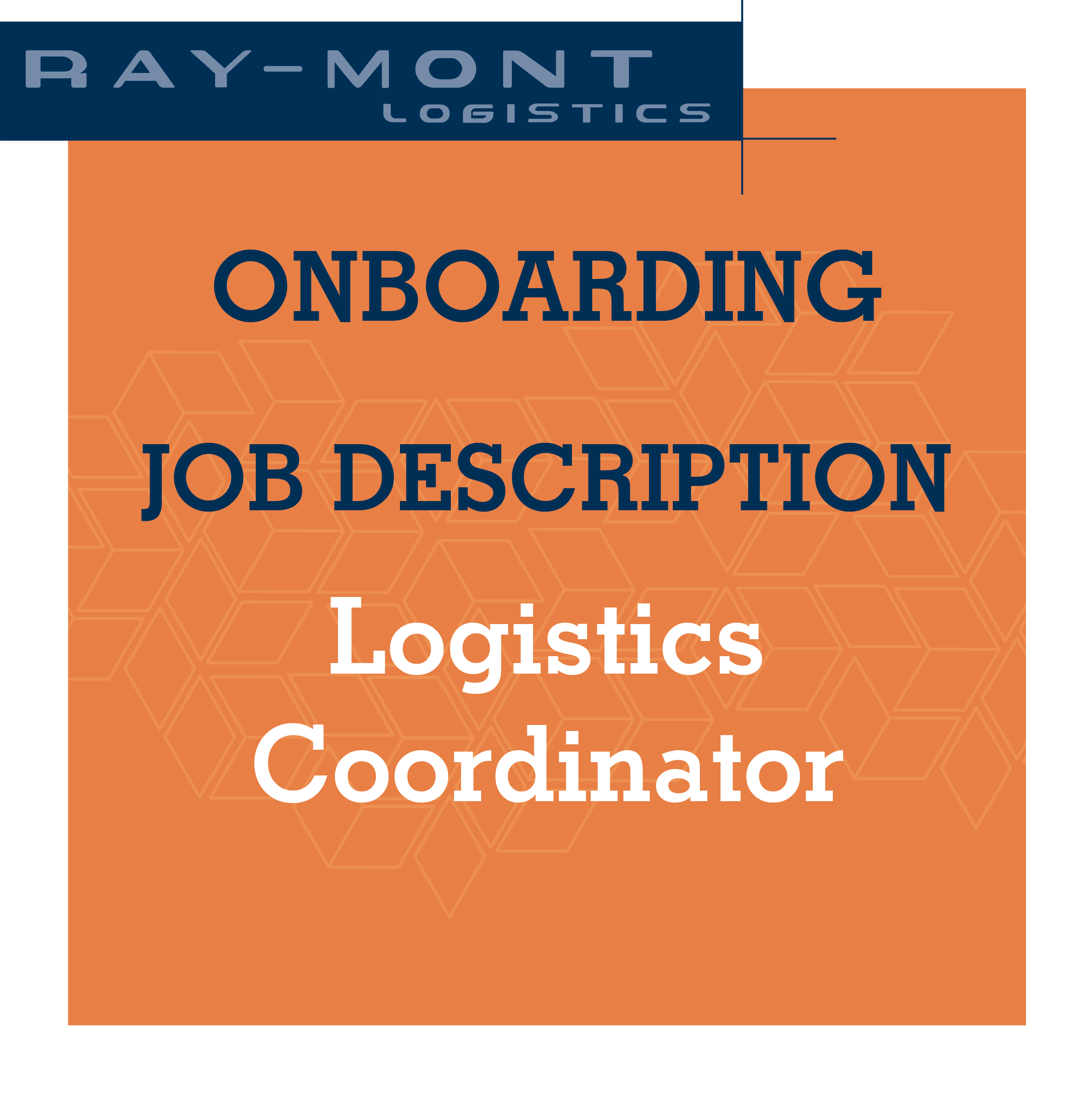 Job Description - Logistics Coordinator