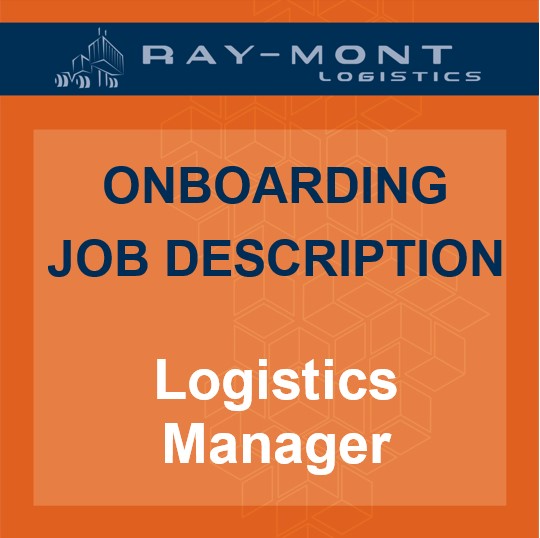 Job Description - Logistics Manager