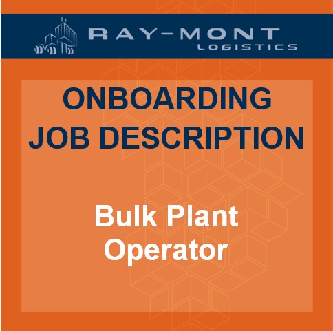 Job Description - Bulk Plant Operator
