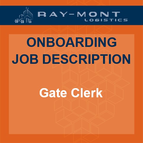 Job Description - Gate Clerk