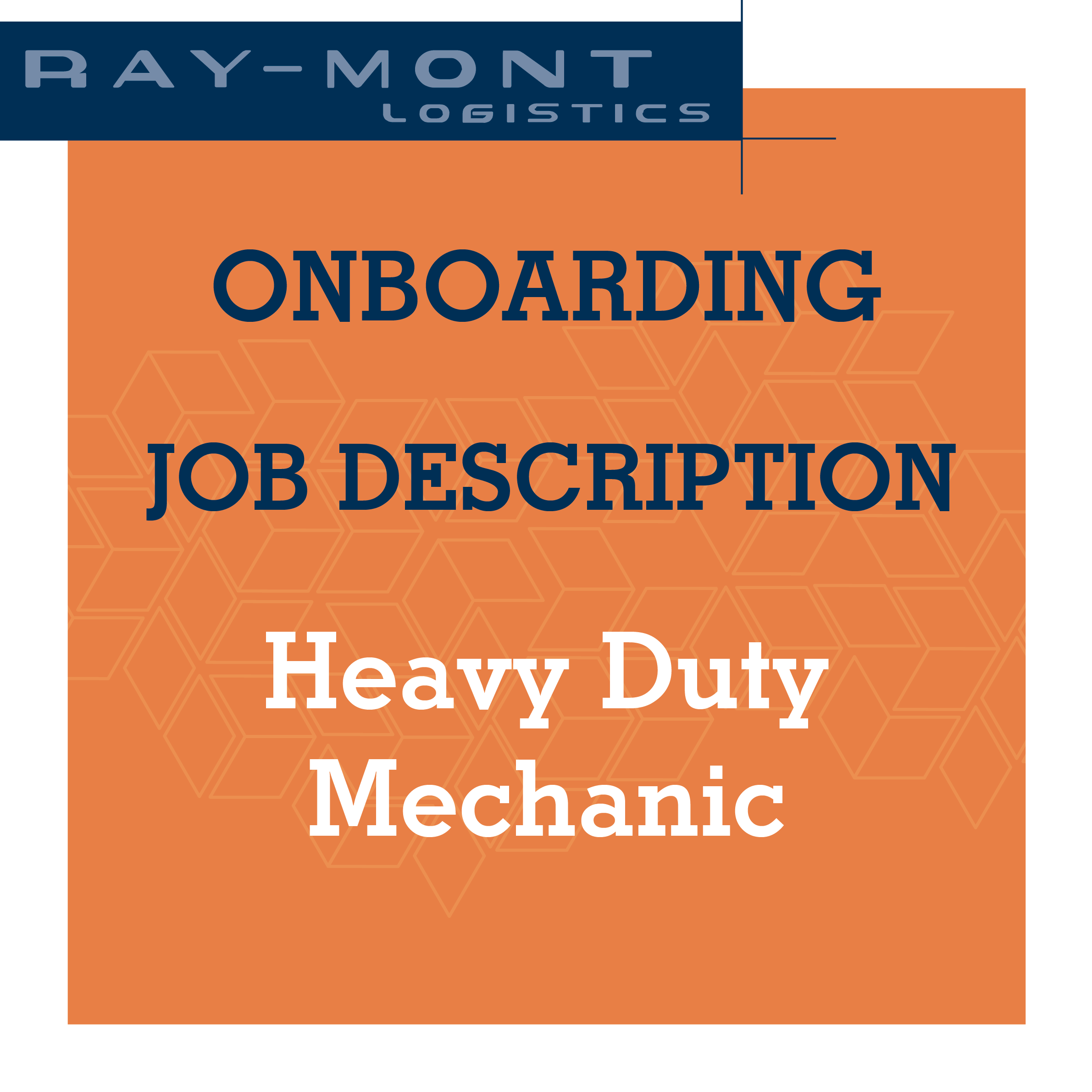 Job Description - Heavy Duty Mechanic