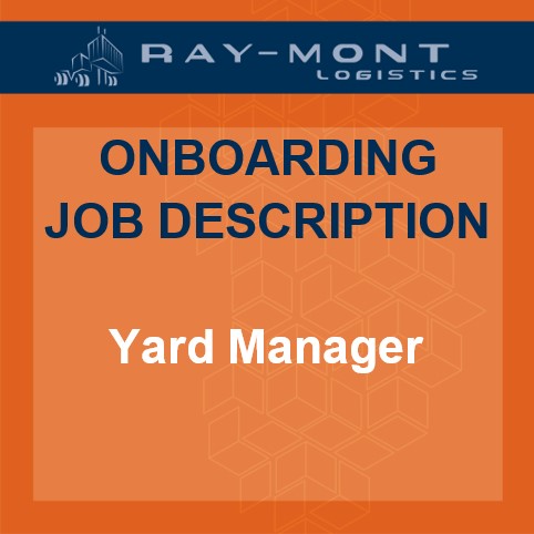 Job Description - Yard Manager
